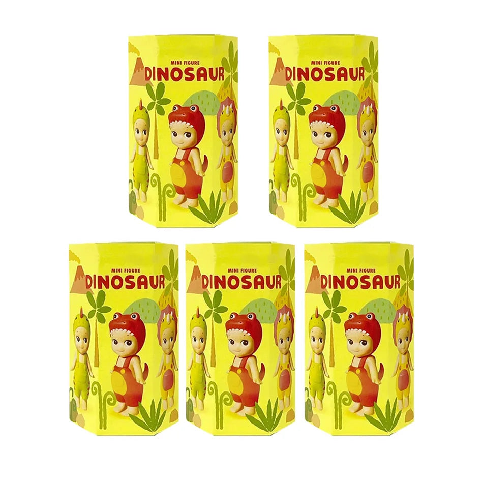 Blind Box Mystery Box Dinosaur Series Mini Anime Figurines Car Ornaments Children's Christmas and Birthday Gifts