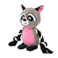 Stuffed Raw Small Joint Dog Chew Toy – Plush, Durable & Squeaky