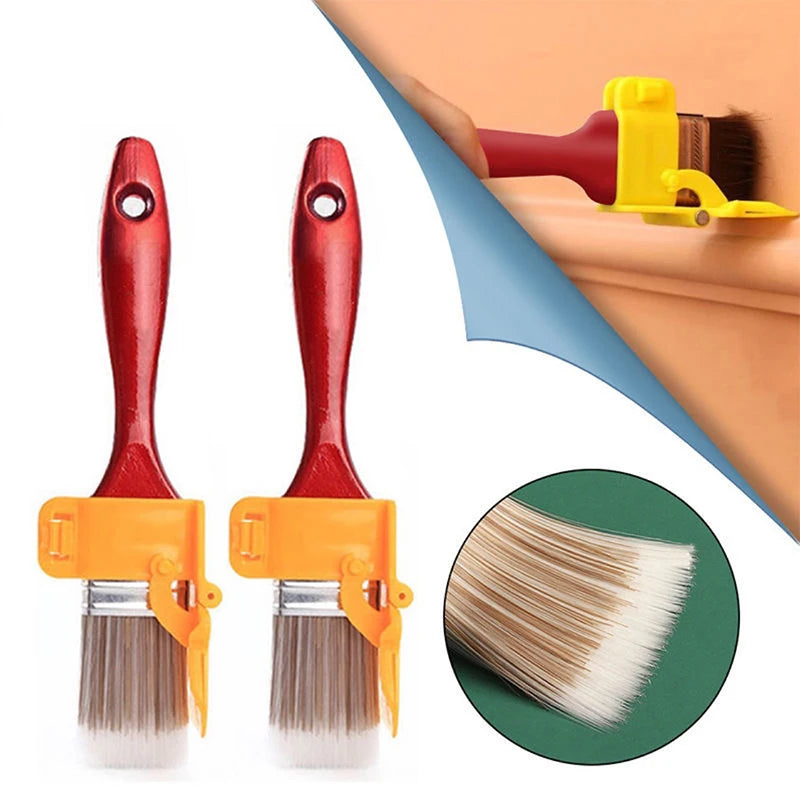 Professional Corner Paint Brush for Walls & Ceilings - Handheld Edger Tool with Clean Cut for Latex Paint, Ideal for Indoor/Outr