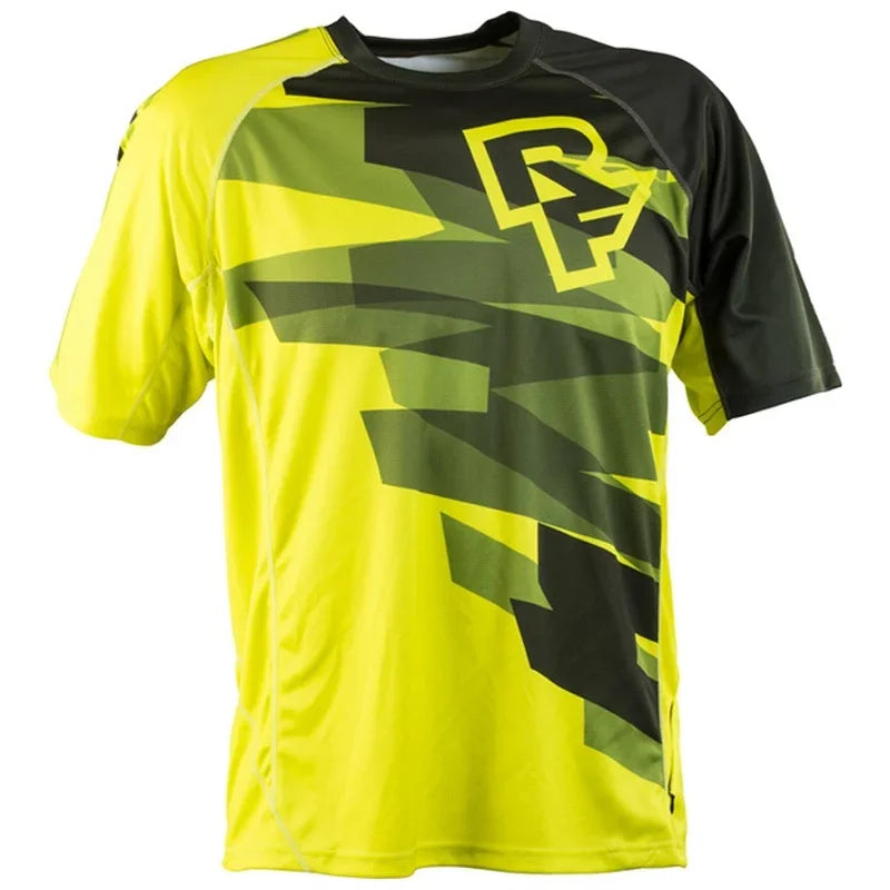 Summer MTB Road motocross shirt men breathable mountain bike mtb long sleeve racing Professional quick-drying cycling jersey
