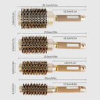 Pro Salon Hairdressing Comb Women's Curling Hairbrush Cylindrical Hairdresser Brushes Barbershop Styling Tool Accessories Tools