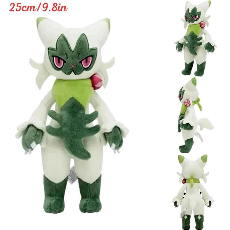 Pokemon Sprigatito Fuecoco Quaxly Kawaii Plush Toys Cute Anime Scorbunny Cinderace Stuffed Animals Peluche Dolls Festivals Gifts