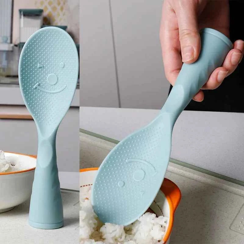 Serve Rice Effortlessly with the Non-Stick Standing Rice Spoon
