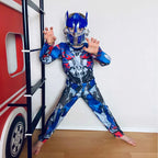 Kids Optimus Prime Transformer Costume – Muscle Jumpsuit Outfit