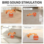 Smart Dog Toys Interactive Teasing Ball With Motion Activated Automatic Moving Squeaky Dog Toy Balls Puppy Chew Toys Knot Rope