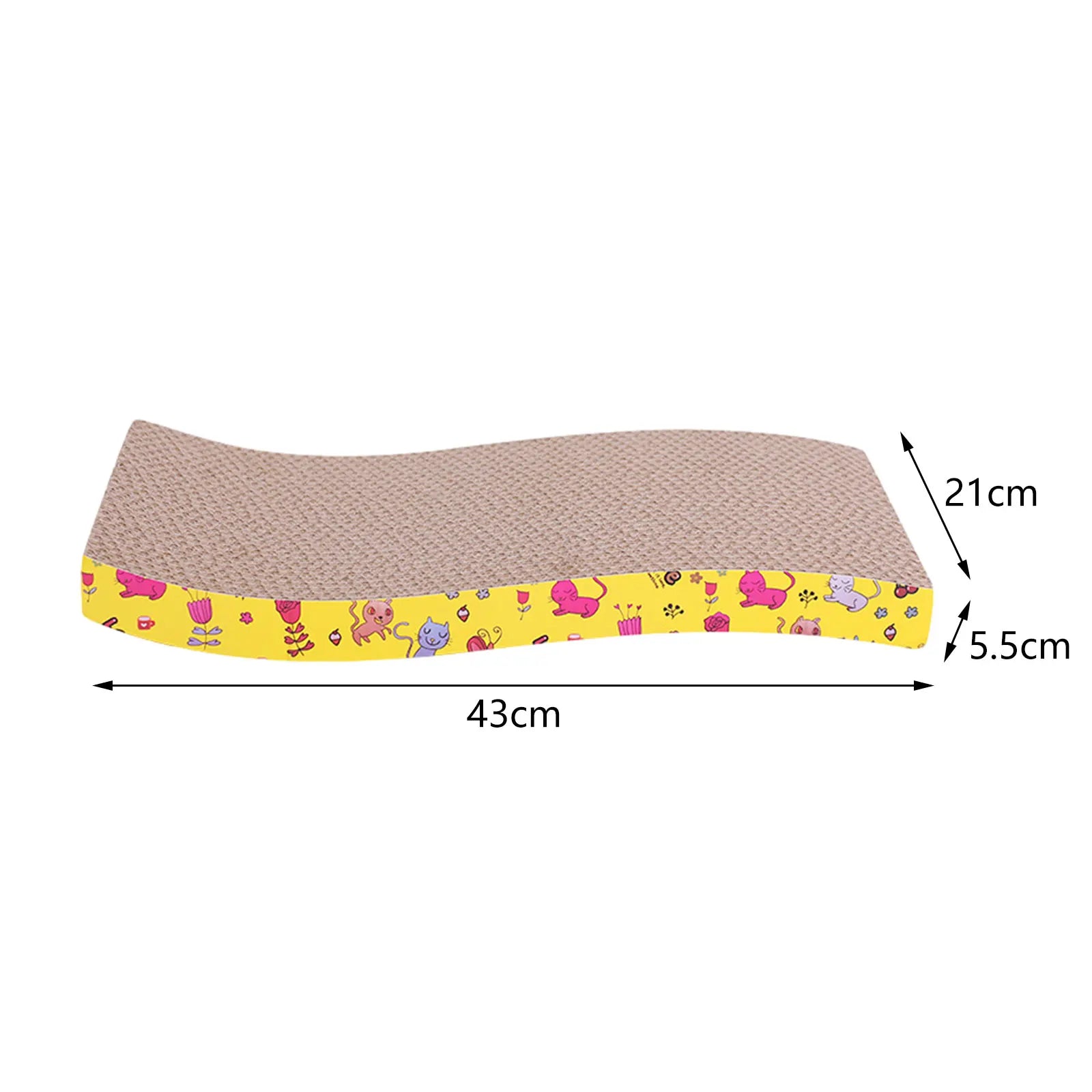 Cat Scratching Board Bed Cat Scratchers Cardboard Cat Scratch Pad Nest for Sleeping Playing Grinding Small Medium Large Cats - WTN Essentials 