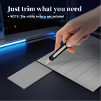 Fehonda Soft Thermal Pad 15w 12w 8w/mK Thermal Pads for Gpu Cpu Heat Resistant Silicone Thermal Pad for PS4 Laptop SSD Cooling