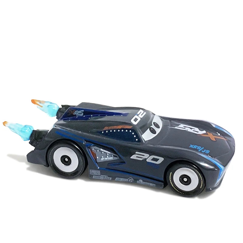 Disney Pixar Cars Piston Cup Racer Lightning McQueen Plated Version Magenta Color Alloy Diecast Model Toy Cars Children's Gift