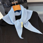 100% Wool Winter Scarf For Women Long Warm Cashmere Scarves Hijab Solid Lady Shawl Wrap Female Pashmina Bandana Head Scarfs New