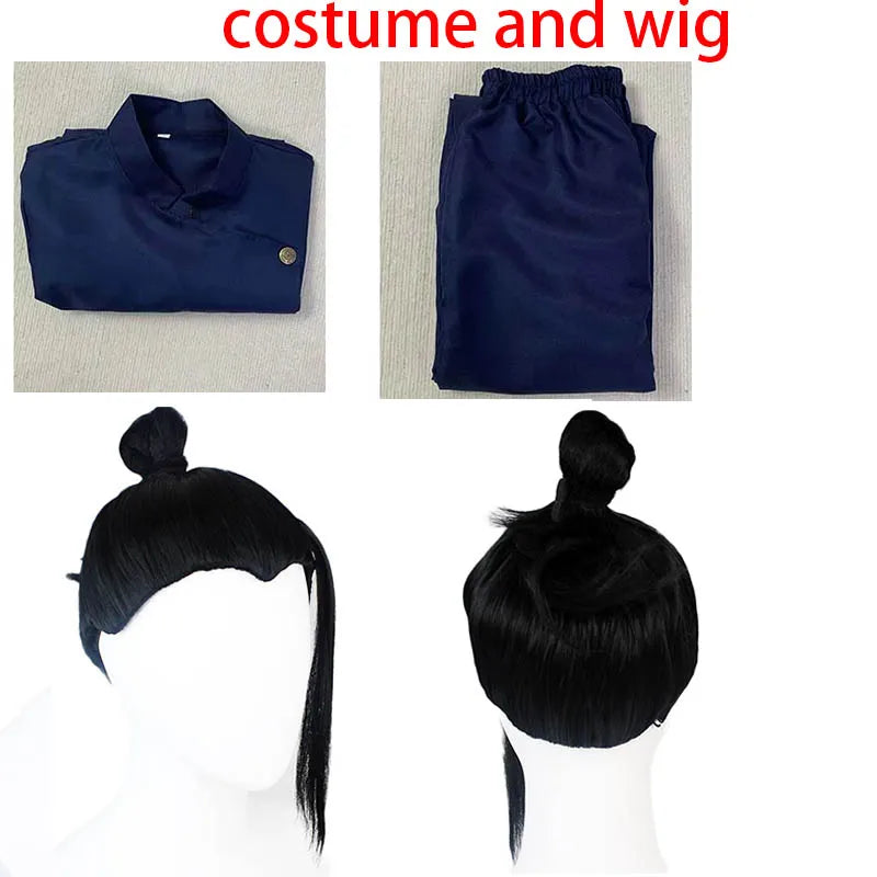 Geto Suguru Cosplay Kimono Robe Outfits Anime Costume for Halloween Party Comic Con Big Size Gejo Suguru Uniform