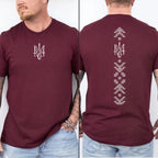 Ukraine Shirt UNISEX Ukraine Flag Shirt Symbol Tryzub Ukrainian Patriotic Shirt Summer Camisetas Nostalgia Street Fashion Tops
