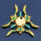Anime Metal Fidget Spinner Zinc Alloy Silent Stress Relief Toy