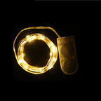 1m 2m 3m 5m Led Copper Wire Fairy Lights  Battery Powered Holiday Lighting Fairy Christmas Tree Garland Wedding Party Decoration