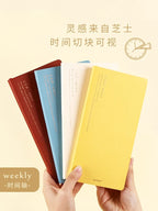 Portable Undated Planner – Weekly Monthly Daily Agenda Journal, Schedule Organizer Notepad for Office School, Stationery Gift for Students