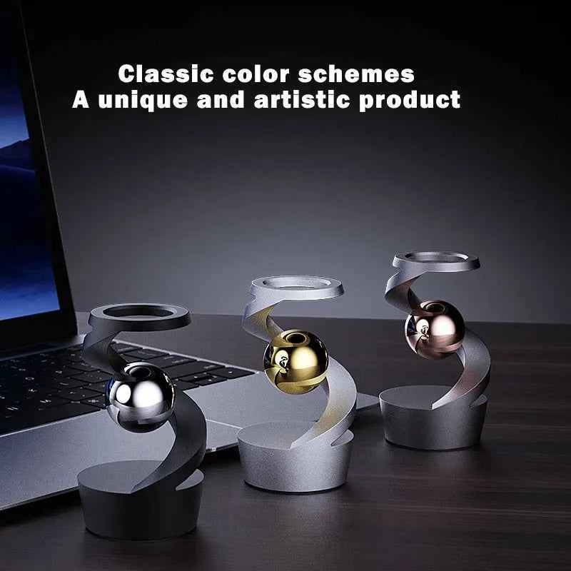 Suspended Spinning Top with Visual Effect Stress Relief Focus Tool Adults & Kids Suspended Gyroscope Fidget Spinner  Fidget toy