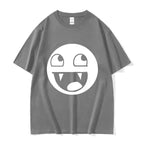Epic Face Domo Kun Funny Meme T Shirts Men Women Summer O-Neck Fashion High Quality T-Shirt Casual 100% Cotton Oversized Tshirt