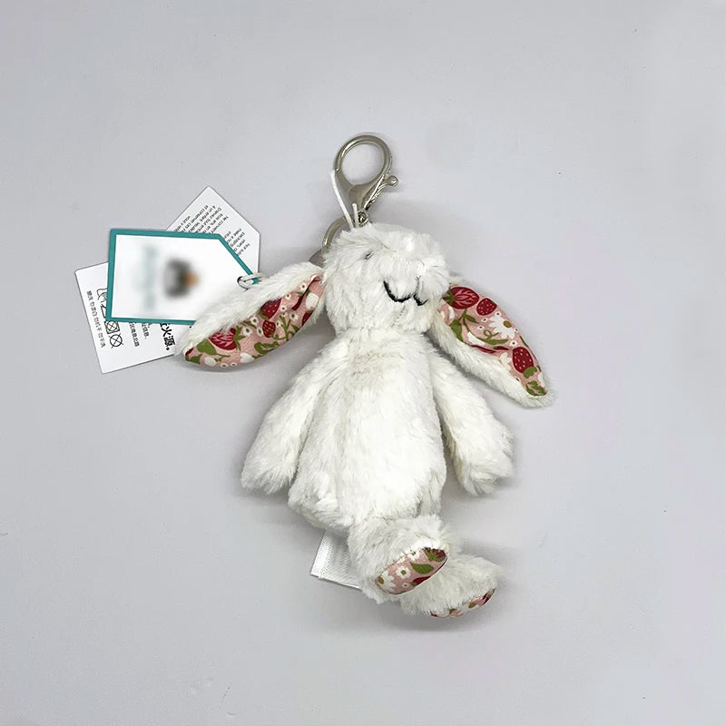 Golf Ball Plush Keychain, Grape Keychain, Jellyfish Plush toy, Hippopotamus, And Plush Elephant JC Bag Keychain