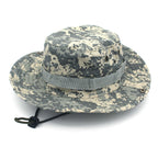 Camouflage Tactical Cap Boonie Bucket Hat Caps Camo Men Outdoor Sports Sun Bucket Cap Fishing Hiking Hunting Hats