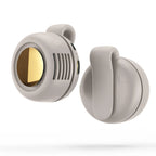 MF019 Mini Whirlwind Portable Snap On Charging Fan Waist Clip Mini Whirlwind Fan 3-Speed Handsfree Silent Strong Wind