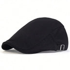 British Newsboy Flat Cap for Casual Vintage Outdoor Style