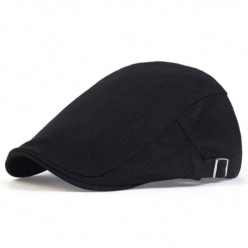 British Newsboy Flat Cap for Casual Vintage Outdoor Style