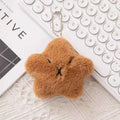 Cartoon Capybara Plush Keychain Cute Kawaii Bag Charm