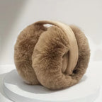 Solid Soft Plush Winter Earmuffs – Unisex Warm Ear Covers for Outdoor Use | Fashion Fleece Earflap Protection for Men & Women