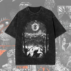 New Arrival Mens Clothes Tee Shirt Homme Graphic T-Shirts Men Tshirt for Men Ropa Hombre Washed Anime Berserk Baggy Camisetas