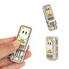 Ghost  Fidget Slider Tuning Fork Slider Metal Fidget Toys ADHD Anti-anxiety Office Desk Toys Adult Stress Relief Toys Kids Gifts
