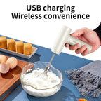 Wireless Electric Food Mixer with 3-Speed Portable Hand Mixer