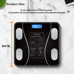 Smart Body Fat Scale – Wireless Digital Bathroom Weight & Analyzer