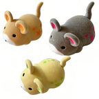 Interactive Cat Toy Electric Cat Toy Mouse Interactive Electric Hamster Cat Toy Self-Moving Obstacles Avoid