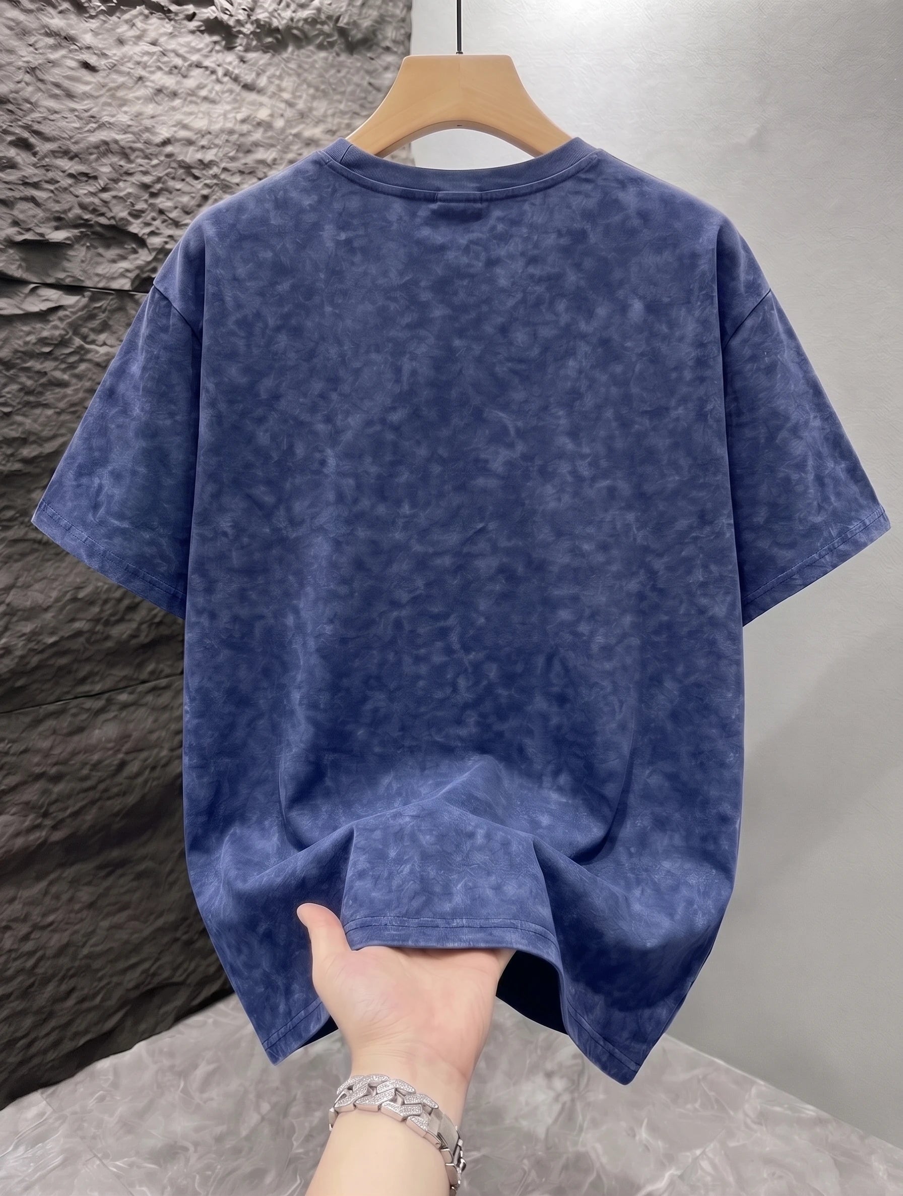 Men's Vintage Acid Washed Oversized T-Shirt – Unisex Streetwear Tee