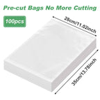 100pcs/lot Kitchen Vacuum Bags for Food Vacuum Sealer Packing Machine Food Storage Bag BPA-Free Kitchen Accessories