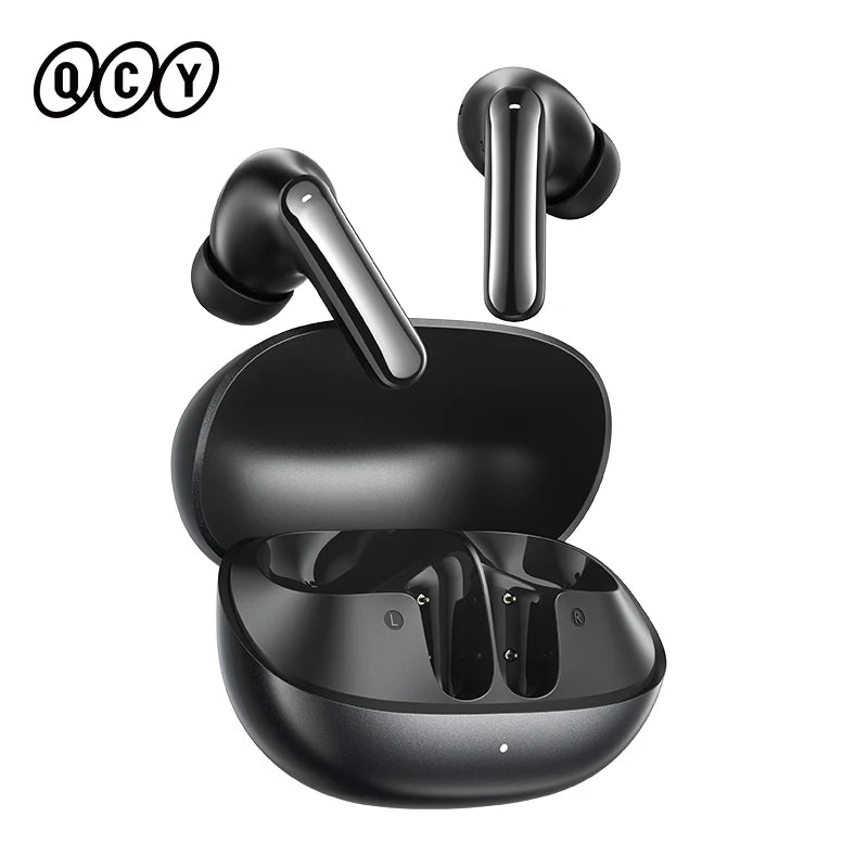QCY Melobuds N20 BH25HT20A Wireless Bluetooth 6.0 Earphone -50dB Adaptive ANC 13mm Drivers Headsets 6 Mics HD Calls Earbud 40Hrs