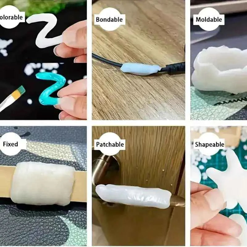 DIY thermoplastic clay beads are reusable and moldable, suitable for carving and crafts, DIY art shaping materials, carving and