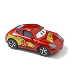 Disney Pixar Cars Piston Cup Racer Lightning McQueen Plated Version Magenta Color Alloy Diecast Model Toy Cars Children's Gift