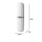 Portable Toothpaste Toothbrush Protect Holder Case Travel Camping Storage Box Protect Toothbrush Toothpaste from Dirt and Damage