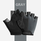Professional Gym Fitness Breathable Anti-Slip Women Men Half Finger Summer Fishing Cycling Fingerless Gloves Female Bicycle Bike