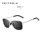 VEITHDIA V2462 Polarized UV400 Vintage Sports Sunglasses