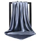 Luxury Satin Silk Feel Scarf for Women Hijab Shawl & Head Wrap