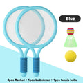 Racket Tennis for Children Outdoor Sports Badminton Racket Kindergarten Toy Set for 3-12years Old Badminton Sets