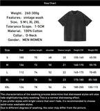 Washed T Shirts Horror Silent Hill Heavens Night Hip Hop T-Shirt Street  Streetwear Short Sleeve Printed Tops Tees Men Women