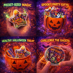 Halloween Mini Maze Game - Bulk Handheld Educational Puzzle for Kids Party Favors Travel Game Graduation Classroom Activity