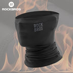 ROCKBROS Winter Keep Warm Cycling Face Mask Fleece Hiking Camping Ski Balaclava Neck Scarf Windproof MTB Road Bicycle Bike Mask