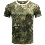 Quick Dry T-shirt Man Tops Forest Camouflage Graphic T Shirt For Men Clothing Gym Fitness Tee Shirts Casual Comfort Tee Shirts