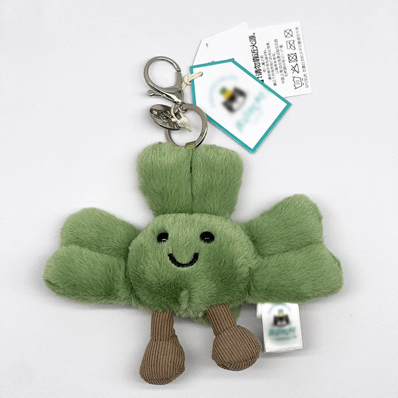 Golf Ball Plush Keychain, Grape Keychain, Jellyfish Plush toy, Hippopotamus, And Plush Elephant JC Bag Keychain