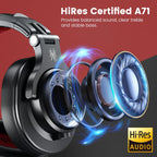 Oneodio A71 Wired Over Ear HiFi Headphones With Mic Studio DJ Headphone Professional Monitor Recording Mixing Headset For Gaming