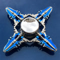 Colorful Zinc Alloy Fidget Spinner Smooth Bearing Hand Gyro Toy