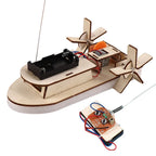 DIY STEM Science 3D Wooden Car & Boat Assembly Kit for Kids
